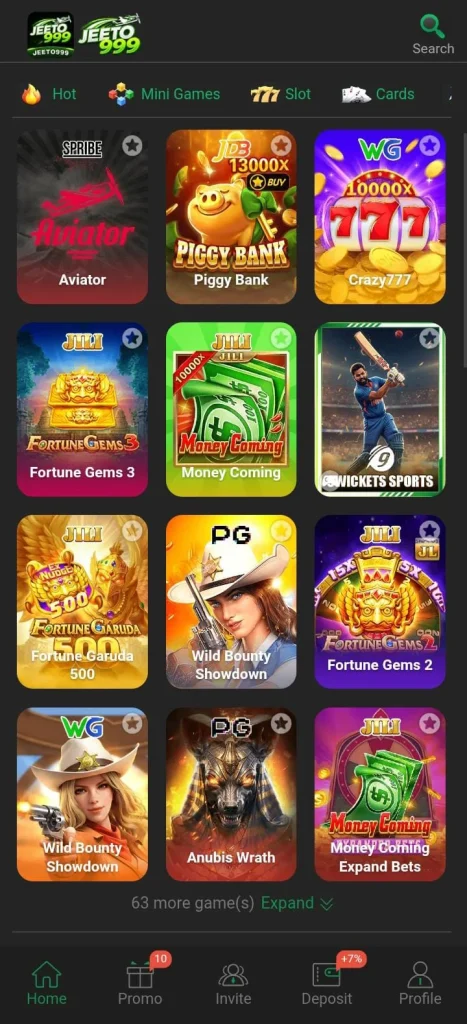 Jeeto999 Game App